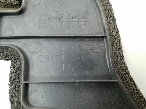 TOYOTA Corola Verso R1 (2004–2009) Luftleitblech für den Kühler 531540F010 - 3