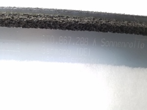 AUDI A5 (2007–2016) Tagumise toe sisekujundus 8T0867288A - 2