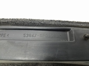 TOYOTA Corola Verso R1 (2004–2009) Sonstiges Teil des vorderen Kotflügels 538670F010 - 3