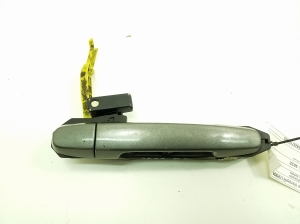 Rear side door exterior handle and its parts