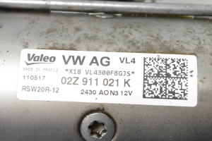 Volkswagen Golf VII (2012–2026) Anlasser 02Z911021K - 3