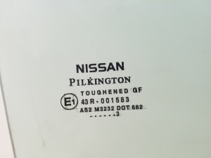 NISSAN Micra K12 (2002–2010) Fenster Scheibe Tür vorne - 2