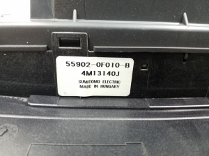 TOYOTA Corola Verso R1 (2004–2009) Heater control panel 559020F010 - 5