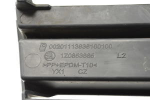 Skoda Octavia II (2004–2013) Front bumper lower grille 1Z0853665 - 3