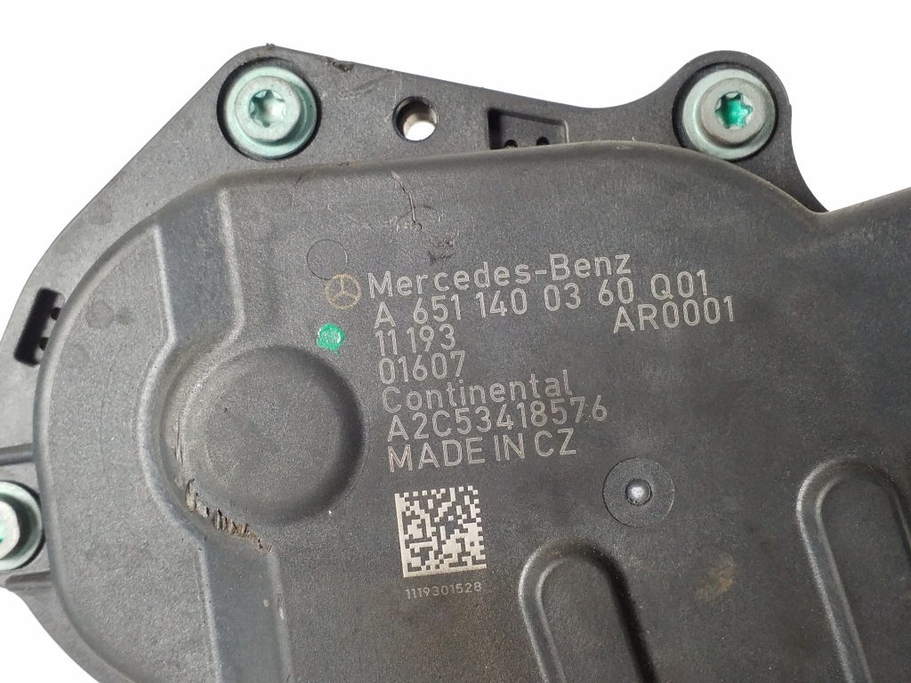 MERCEDES-BENZ C-Class W204/S204/C204 (2004-2015) EGR vožtuvas A6511400360 21921000