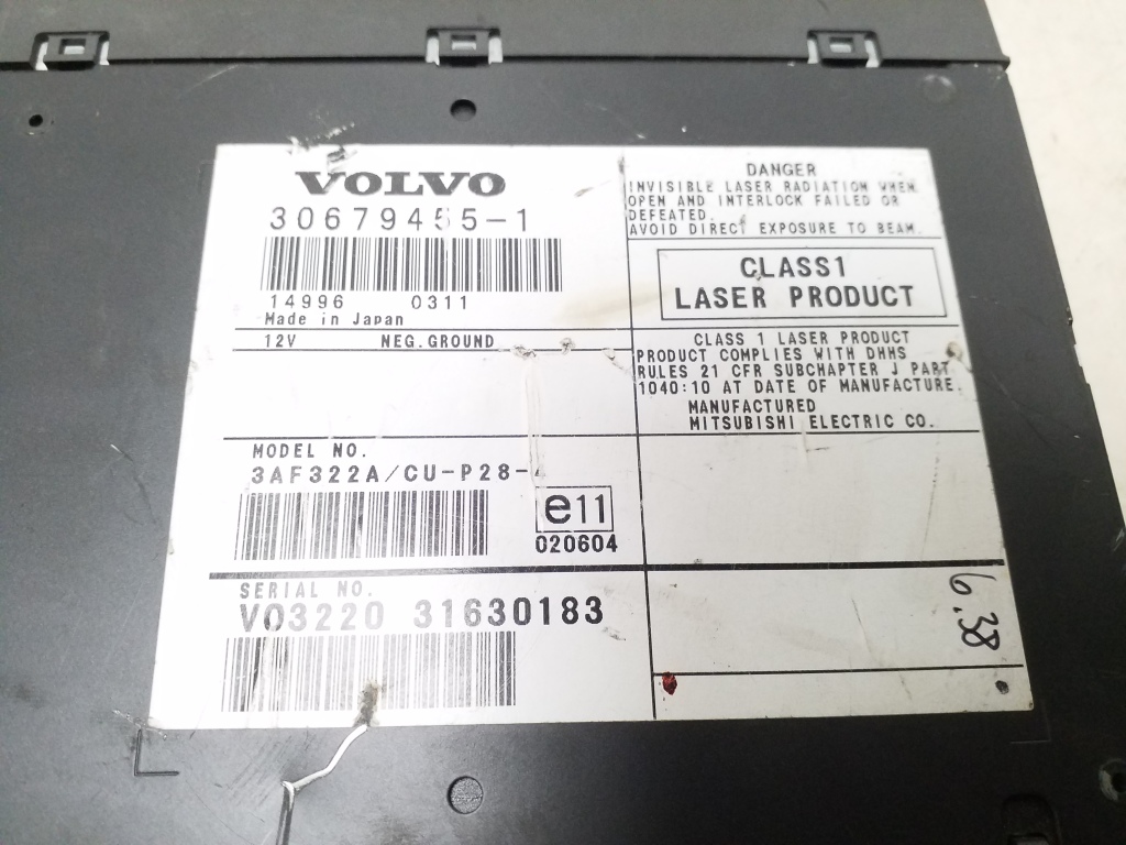 VOLVO XC90 1 generation (2002-2014) Управление навигацией 30679455 25089645
