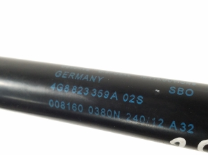 AUDI A6 C7 (2011–2018) Hood prop/gas strut 4G8823359A - 2