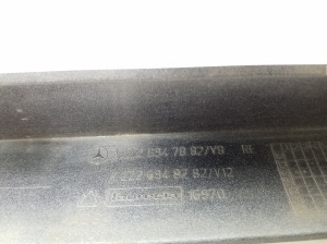 Mercedes Benz S-Class 222 (2013–2020) Tagumise küljeukse liist A2226947882 - 2