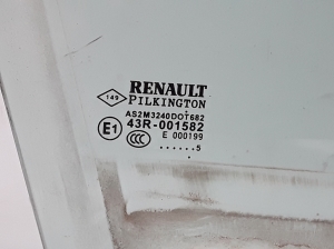 RENAULT Laguna II (2001–2007) Fenster Scheibe Tür vorne 8200000385 - 2