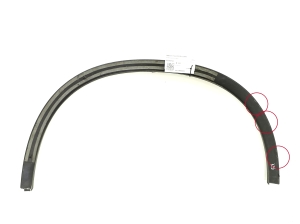 Mercedes Benz GLC-Class 253 (2015–2019) Front fender trim (flare) A2538850522 - 4