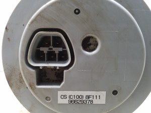   Fuel level sensor in tank  - 96629378 