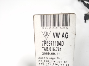 Volkswagen Touareg II (2010–2018) Rear parking sensor cable 7P6971104D - 2