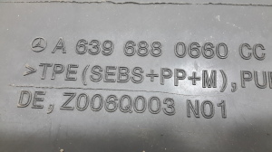 Mercedes Benz Vito W639 (2003–2014) Schalldämmung A6396880660 - 3