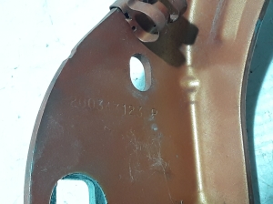 RENAULT Twingo II (2007–2014) Hood hinge 8200343123 - 3