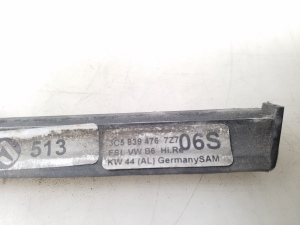 Volkswagen Passat B6 (2005–2010) Fensterschachtleiste außen Tür hinten 3C5839476 - 2