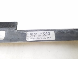 Volkswagen Passat B6 (2005–2010) Fensterschachtleiste außen Tür hinten 3C9839475 - 2