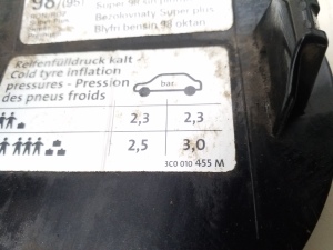 Volkswagen Passat B6 (2005–2010) Tankdeckel 3C0010455M - 2