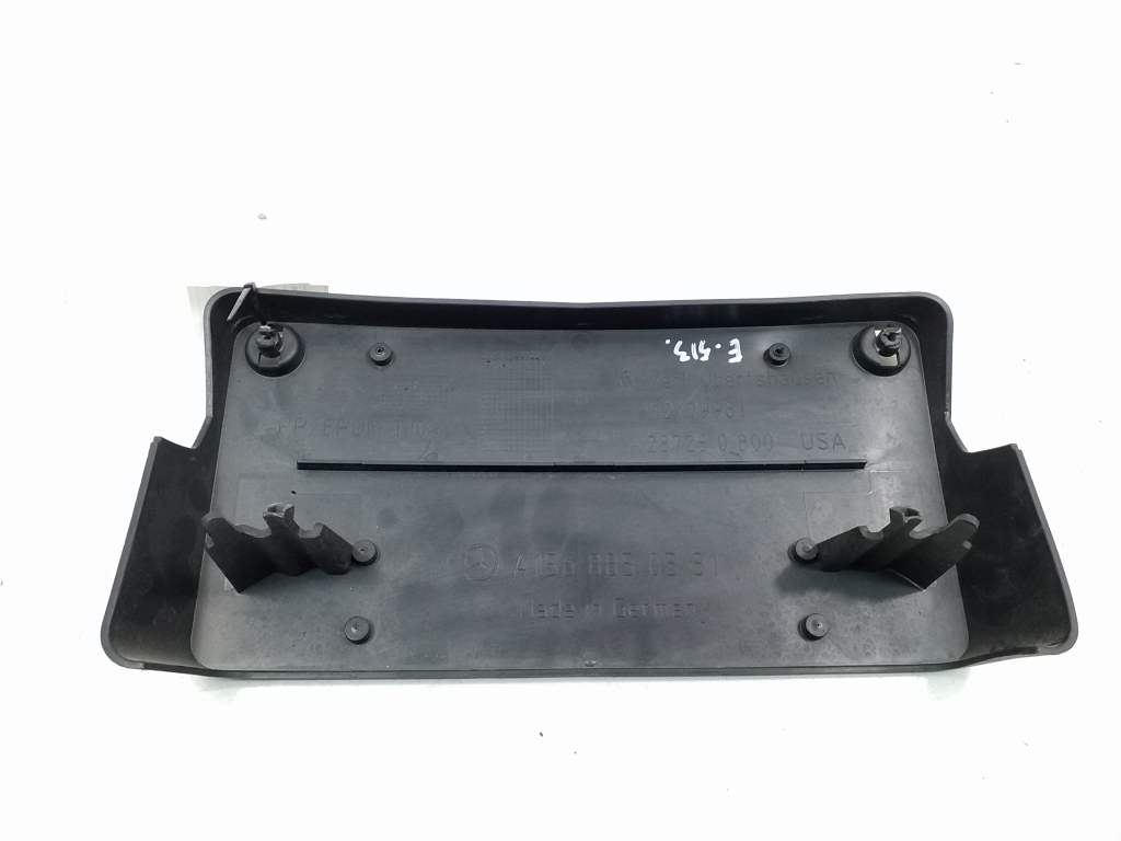 Used Mercedes Benz GLAClass Rear number plate holder A1568850381