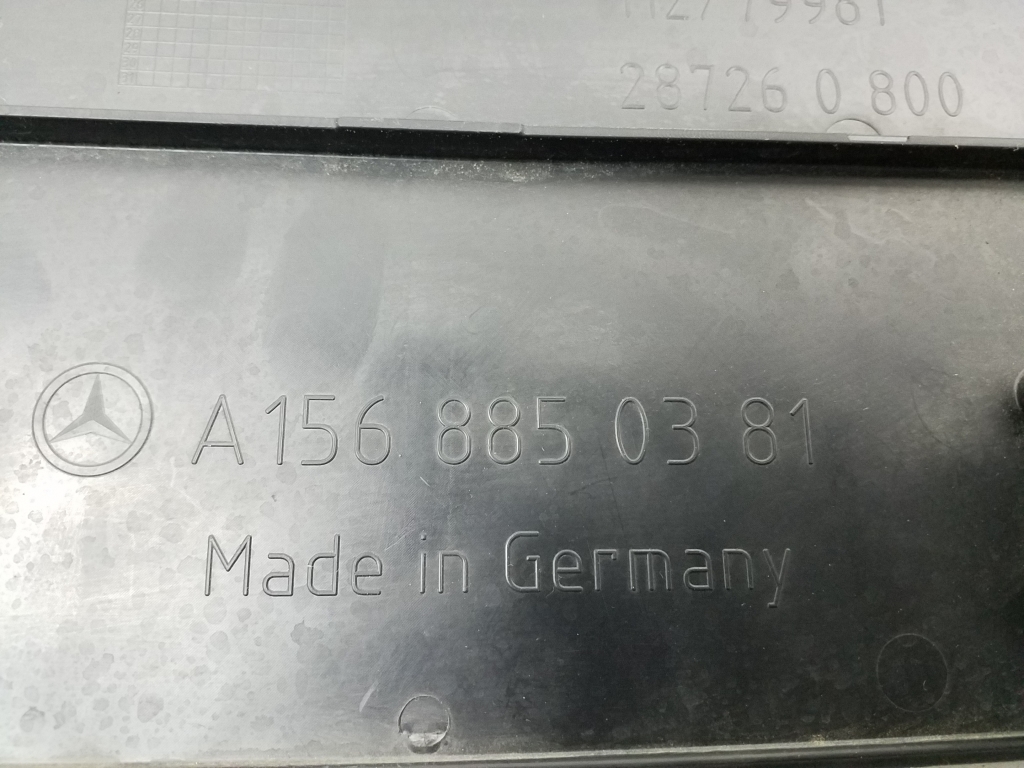 Used Mercedes Benz GLAClass Rear number plate holder A1568850381