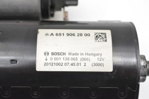 Mercedes Benz C-Class 204 (2007–2014) Anlasser A6519062800 - 2