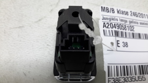 Mercedes Benz B-Class 246 (2011–2017) Rear side door window switch A2049058102 - 3