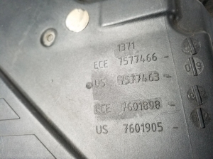 BMW 7 SERIJA F01 (2008–2015) Luftfiltergehäuse 7577463 - 3
