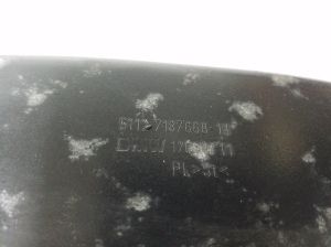 BMW 7 SERIJA F01 (2008–2015) Stoßstangenträger hinten 7187668 - 2