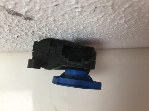 Salongi soojenduse klapi mootor - 8E1820511F