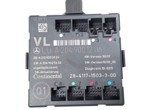 Mercedes Benz C-Class 204 (2007–2014) Front door control unit A2049001206 - 2