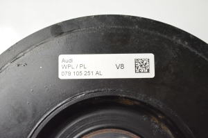 AUDI RS4 B8 (2012–2015) Crankshaft pulley 079105251AL - 2