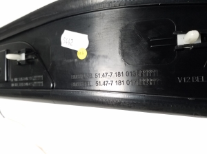 BMW 7 SERIJA F01 (2008–2015) Inner sill trim 7181013 - 5