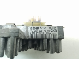 Mercedes Benz C-Class 202 (1993–2001) Cabin shoulder motor resistance A2028207310 - 2