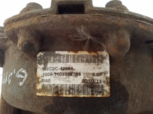  Rear reducer 