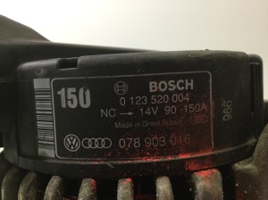AUDI A8 D2 (1994–2002) Alternateur 078903016 - 2