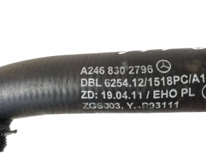 Mercedes Benz B-Class 246 (2011–2017) Schlauch A2468302796 - 2