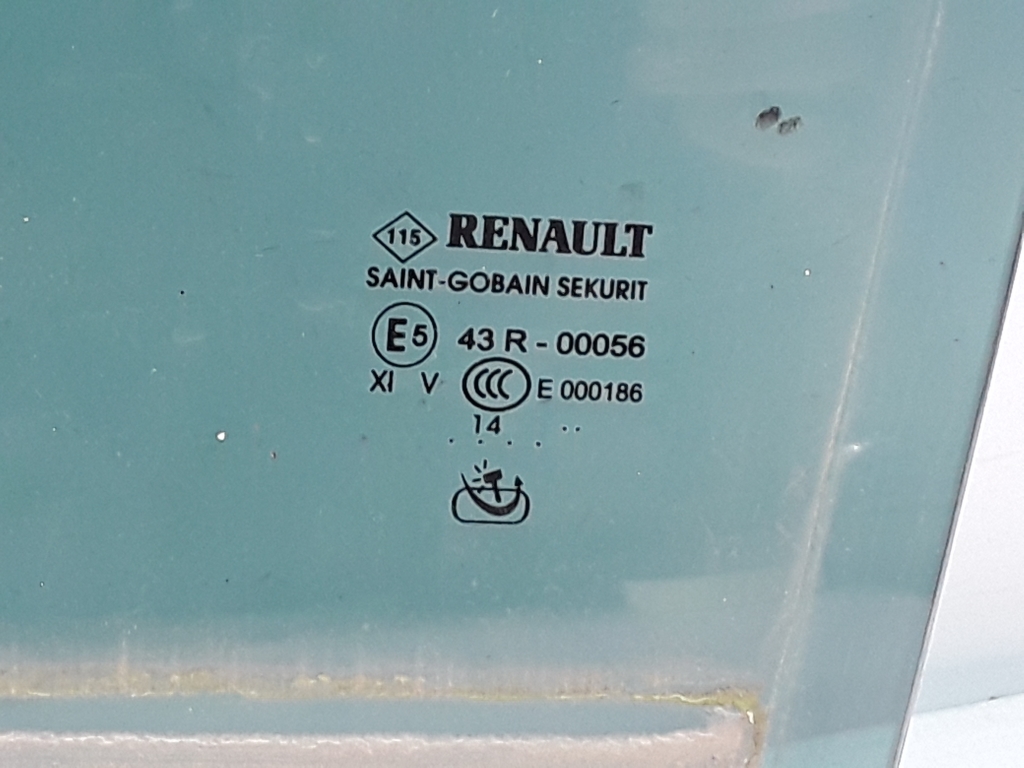 RENAULT Espace 5 generation (2015-2023) Vänster skjutdörrsglas 823018937R 22412590