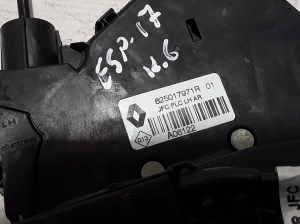RENAULT Espace V (2014–2026) Rear side door lock 825017971R - 3