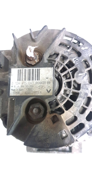 Dacia Logan I (2004–2012) Lichtmaschine 0124415043 - 2