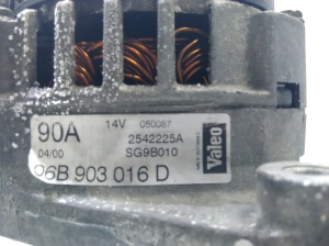 AUDI A4 B5 (1994–2001) Lichtmaschine 06B903016D - 5