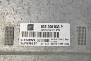 Seat Ibiza 6L1 (2002–2008) Motorsteuergerät 03E906033P - 2