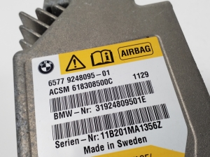 BMW 7 SERIJA F01 (2008–2015) Turvapadja moodul 9248095 - 2