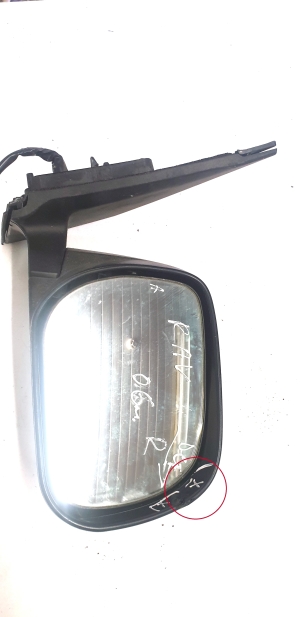  Side mirror and its details 