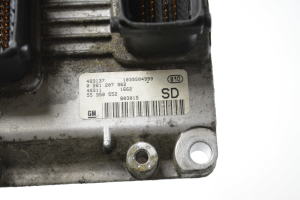 Opel Corsa C (2000–2006) Motorsteuergerät 55350552 - 3