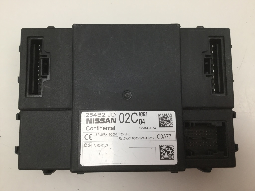 NISSAN Qashqai J10 (2006-2013) Komforto valdymo blokas 284B2JD02C 21202226