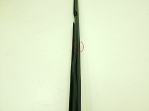 Mercedes Benz E-Class W213 (2017–2026) Fensterschachtleiste außen Tür hinten A2137300424 - 2
