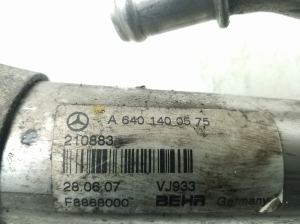  EGR valve cooler 