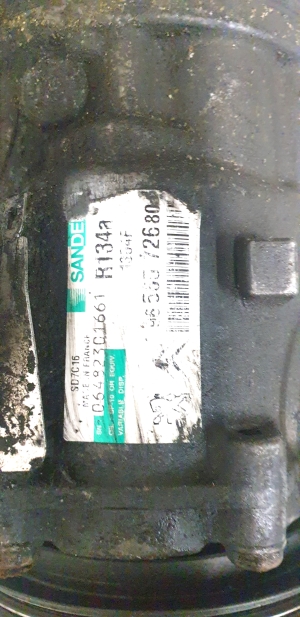 Citroen C5 I (2001–2008) Compresseur de climatisation 9656572680 - 2