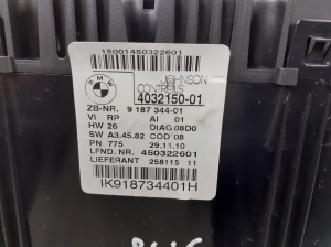 BMW 3 SERIES E91 (2005–2013) Kombiinstrument 9187344 - 3
