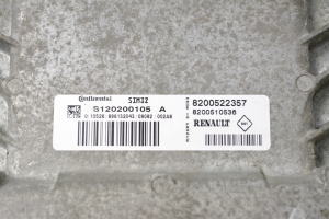 RENAULT Clio III (2005–2012) Motorsteuergerät 8200522357 - 4