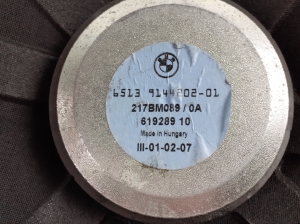 BMW 3 SERIES E91 (2005–2013) Kõlar 65139144202 - 2